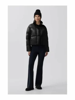 Urheilutakit|Takit<Canada Goose Cypress Cropped -untuvatakki 61 BLACK NOIR
