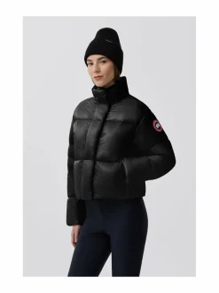 Urheilutakit|Takit<Canada Goose Cypress Cropped -untuvatakki 61 BLACK NOIR