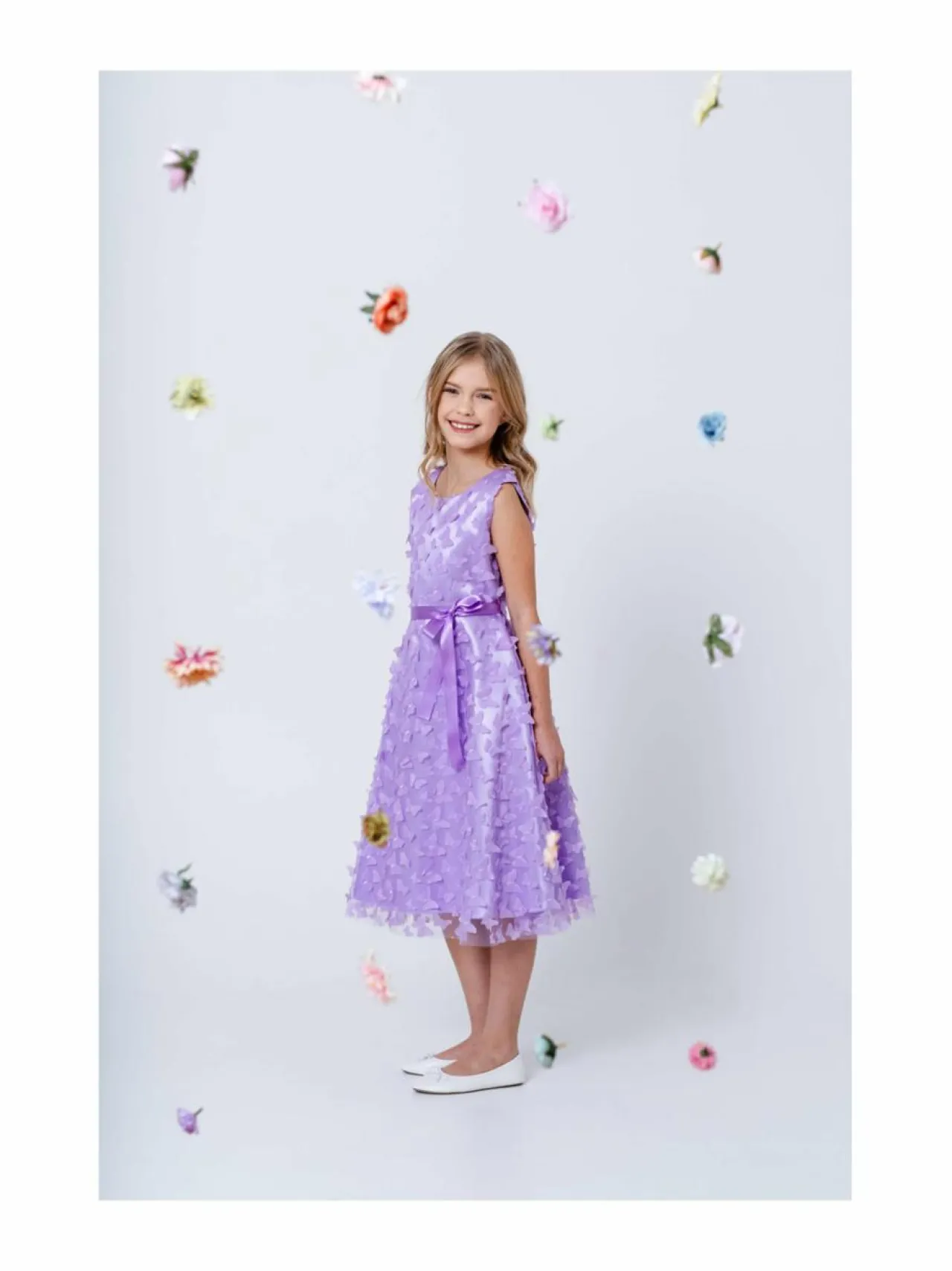 Mekot & Hameet|Mekot & Hameet<MINGNELIN 3D Butterfly -mekko 090 LILAC
