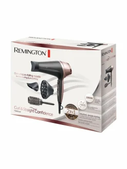 Hiustenhoitolaitteet|Hiustenhoito<Remington D5706 Curl & Straight -hiustenkuivaaja BLACK