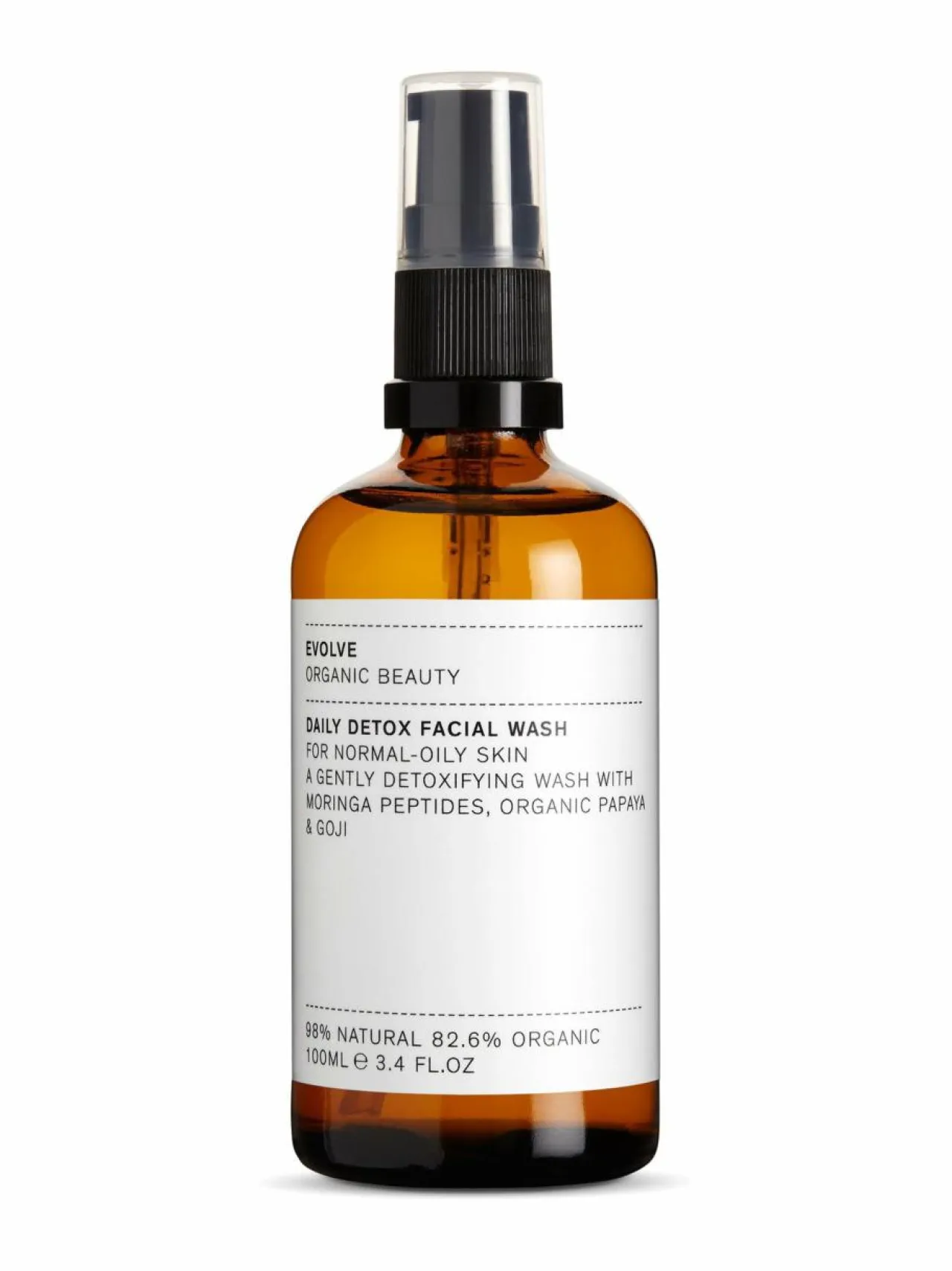 Kasvojenhoito<Evolve Daily Detox Facial Wash -puhdistusgeeli 100 ml