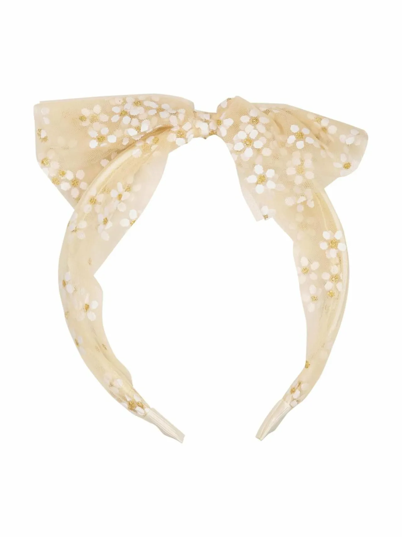 Korut & Hiuskoristeet<Rockahula Daisy Tulle Bow -hiuspanta WHITE