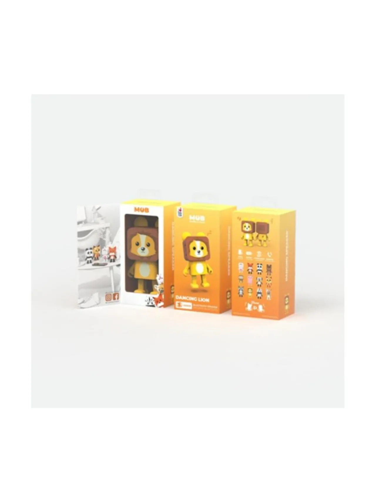 Audio<Mob Dancing Animals Leijona - Tanssiva Bluetooth kaiutin