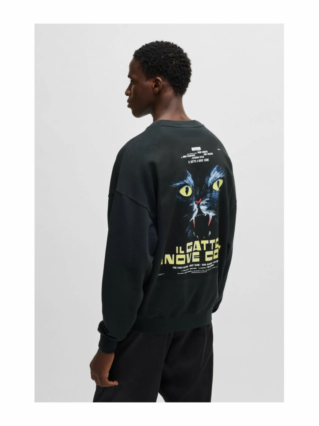 Paidat, Hupparit & Colleget<HUGO Dargentix-collegepaita 001 BLACK