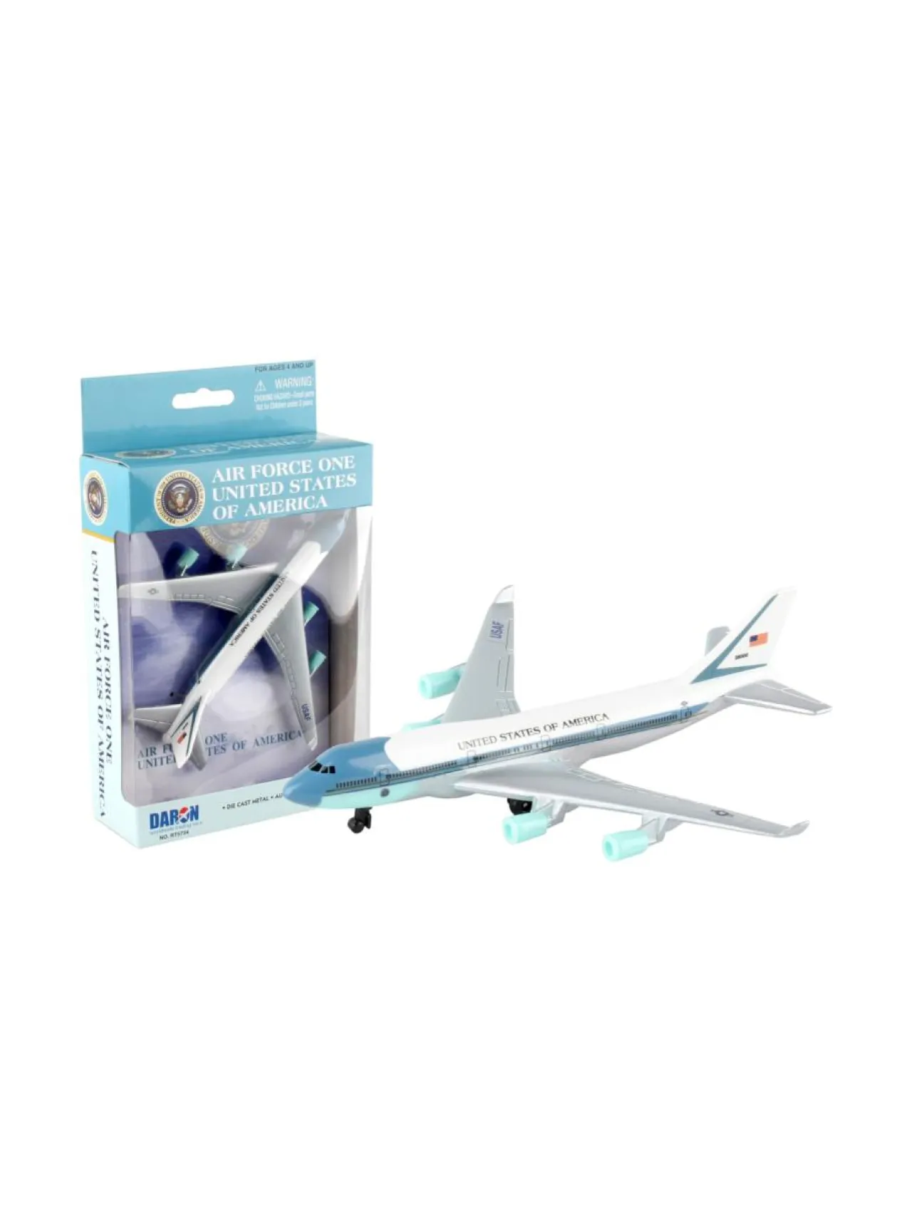 Daron Air Force One Metallinen lentokone, 15,5 cm^ Autot Ja Muut Ajoneuvot