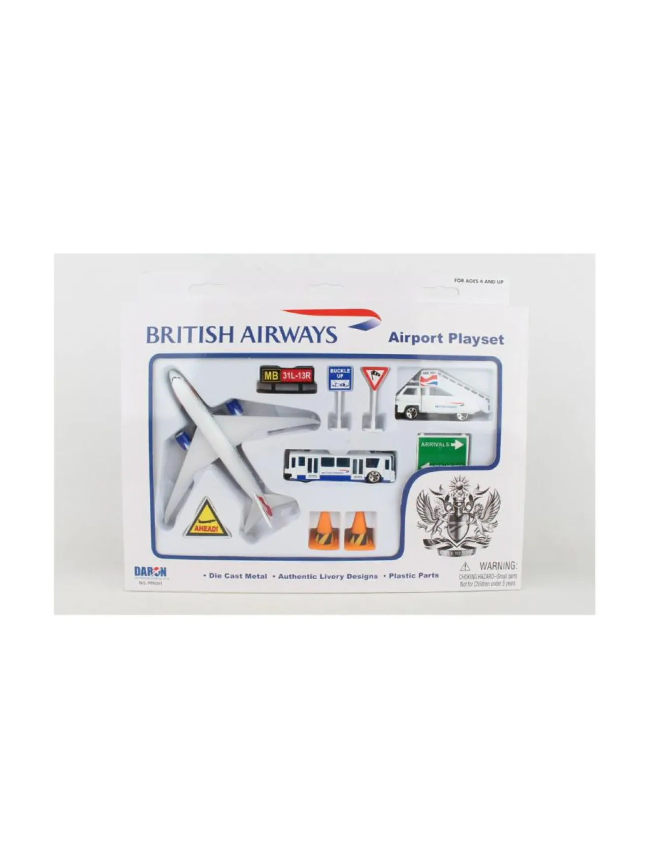 Autot Ja Muut Ajoneuvot<Daron British Airways Lentokenttä-leikkisetti