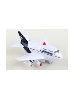 Autot Ja Muut Ajoneuvot<Daron Lufthansa-lentokone valoilla ja äänillä, 13 cm