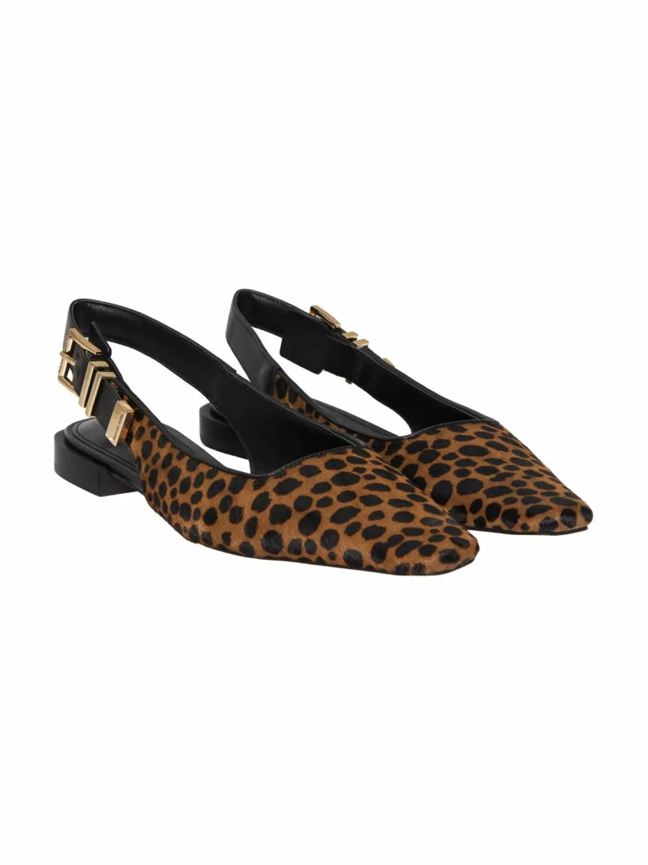 Kävelykengät & Loaferit<Michael Michael Kors Darrington Sling Flat -nahkakengät 293 HUSK MULTI