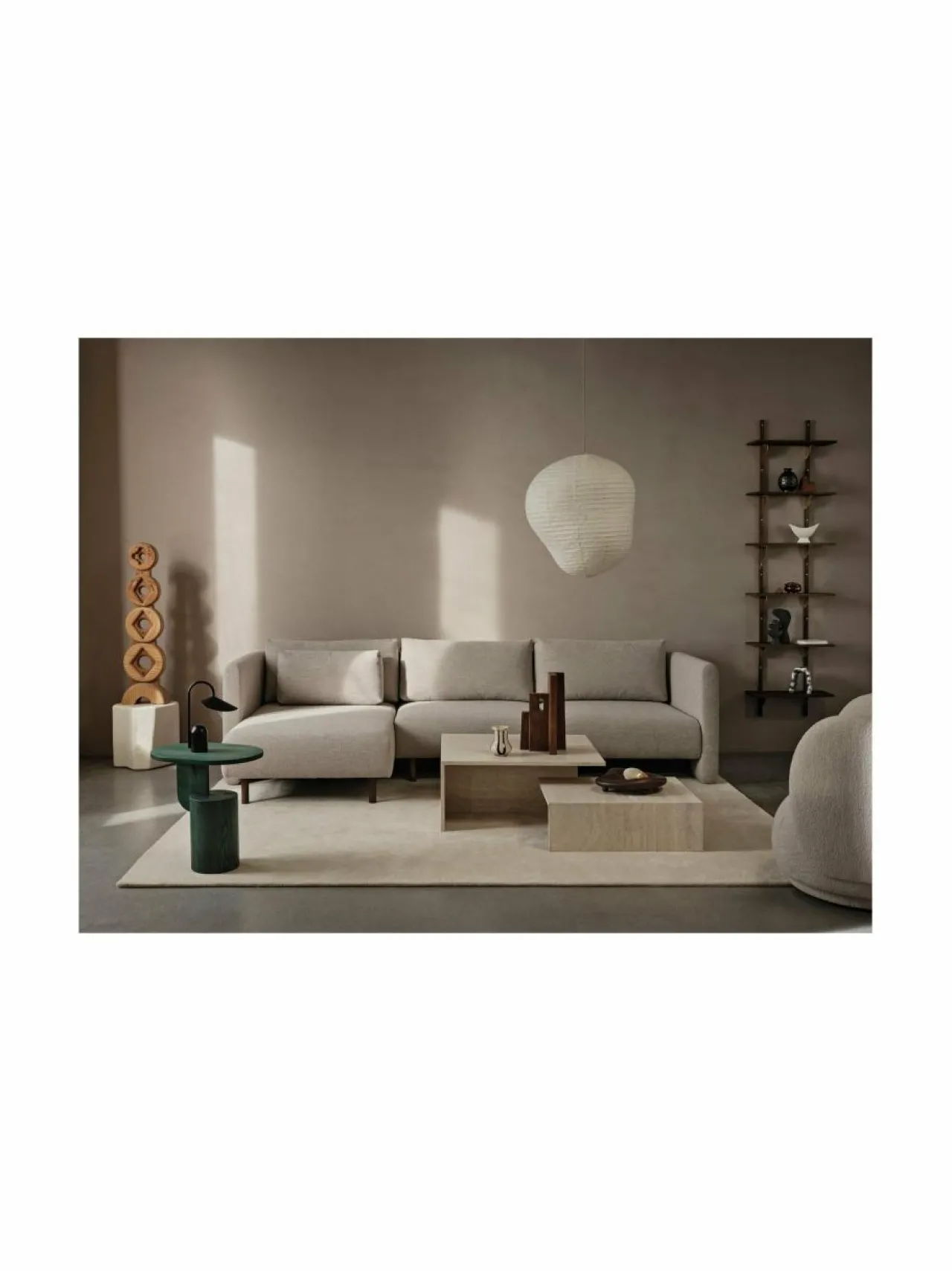 Sohvat & Nojatuolit<Ferm Living Dase-sohva NATURAL