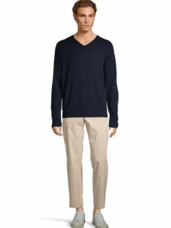 Neuleet<CONSTRUE Dash V-neck -kashmirneule NAVY