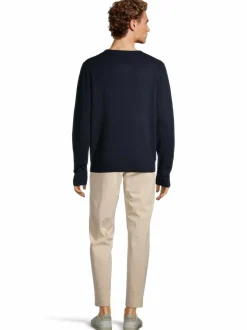 Neuleet<CONSTRUE Dash V-neck -kashmirneule NAVY