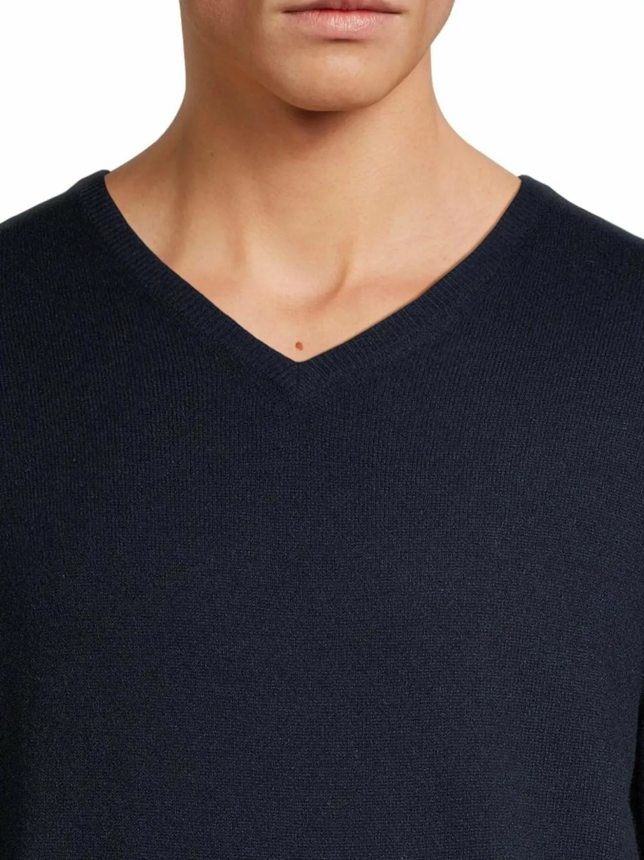 Neuleet<CONSTRUE Dash V-neck -kashmirneule NAVY