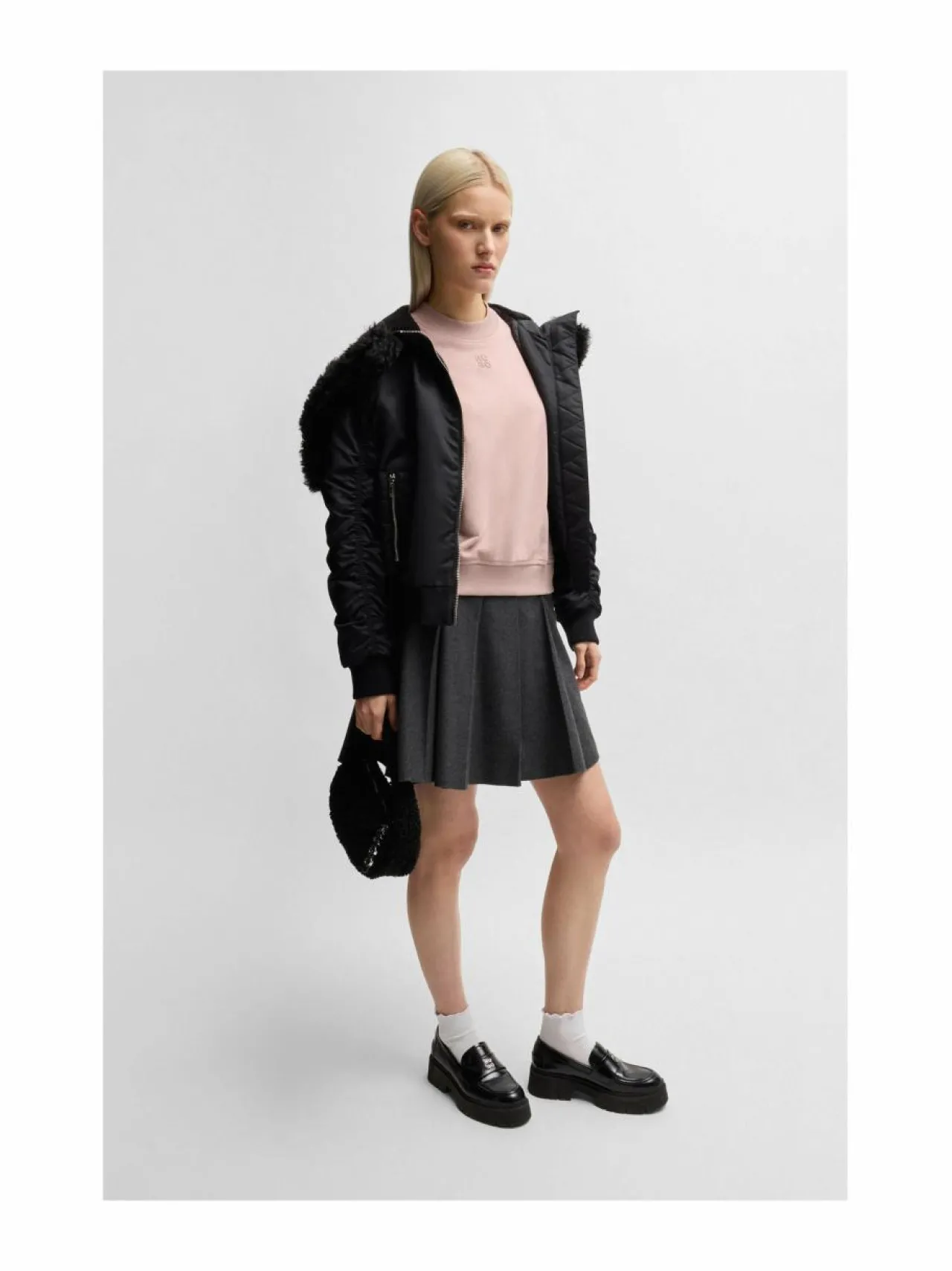 Paidat, Hupparit & Colleget|Paidat & Puserot<HUGO Daxandria-collegepaita 683 LIGHT/PASTEL PINK