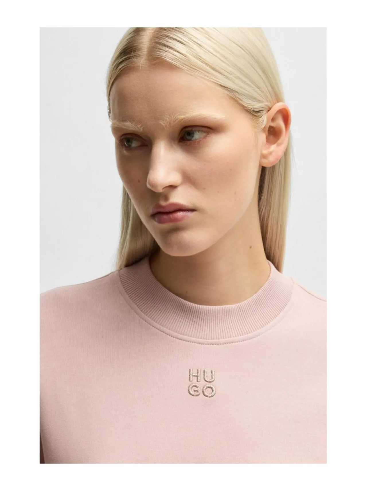 Paidat, Hupparit & Colleget|Paidat & Puserot<HUGO Daxandria-collegepaita 683 LIGHT/PASTEL PINK