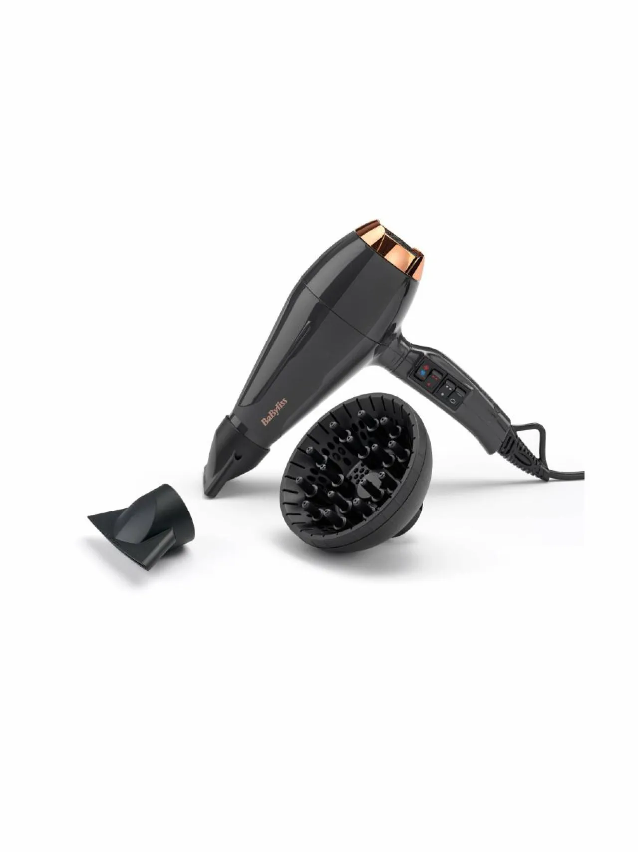 Hiustenhoitolaitteet|Hiustenhoito<Babyliss 6719DE Air Pro 2200 -hiustenkuivaaja BLACK