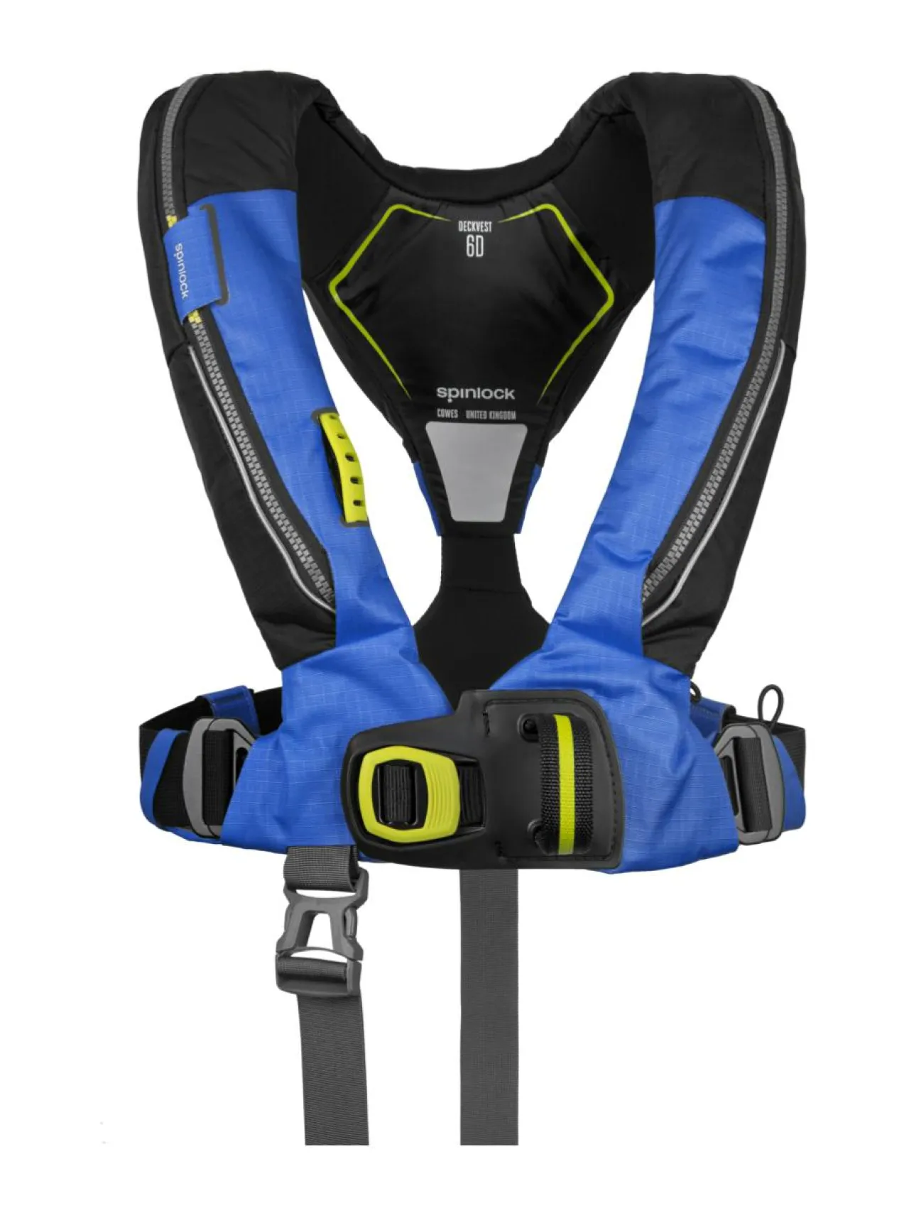 Kuntoilutarvikkeet<Spinlock Deckvest 6D 170N -pelastusliivi KIRKKAANSININEN