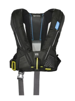 Kuntoilutarvikkeet<Spinlock Deckvest Vito Hammar 170N -pelastusliivi MUSTA