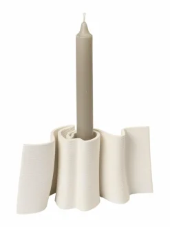 Kynttilät & Lyhdyt<Ferm Living Dedali-kynttilänjalka OFF-WHITE