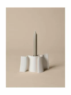 Kynttilät & Lyhdyt<Ferm Living Dedali-kynttilänjalka OFF-WHITE