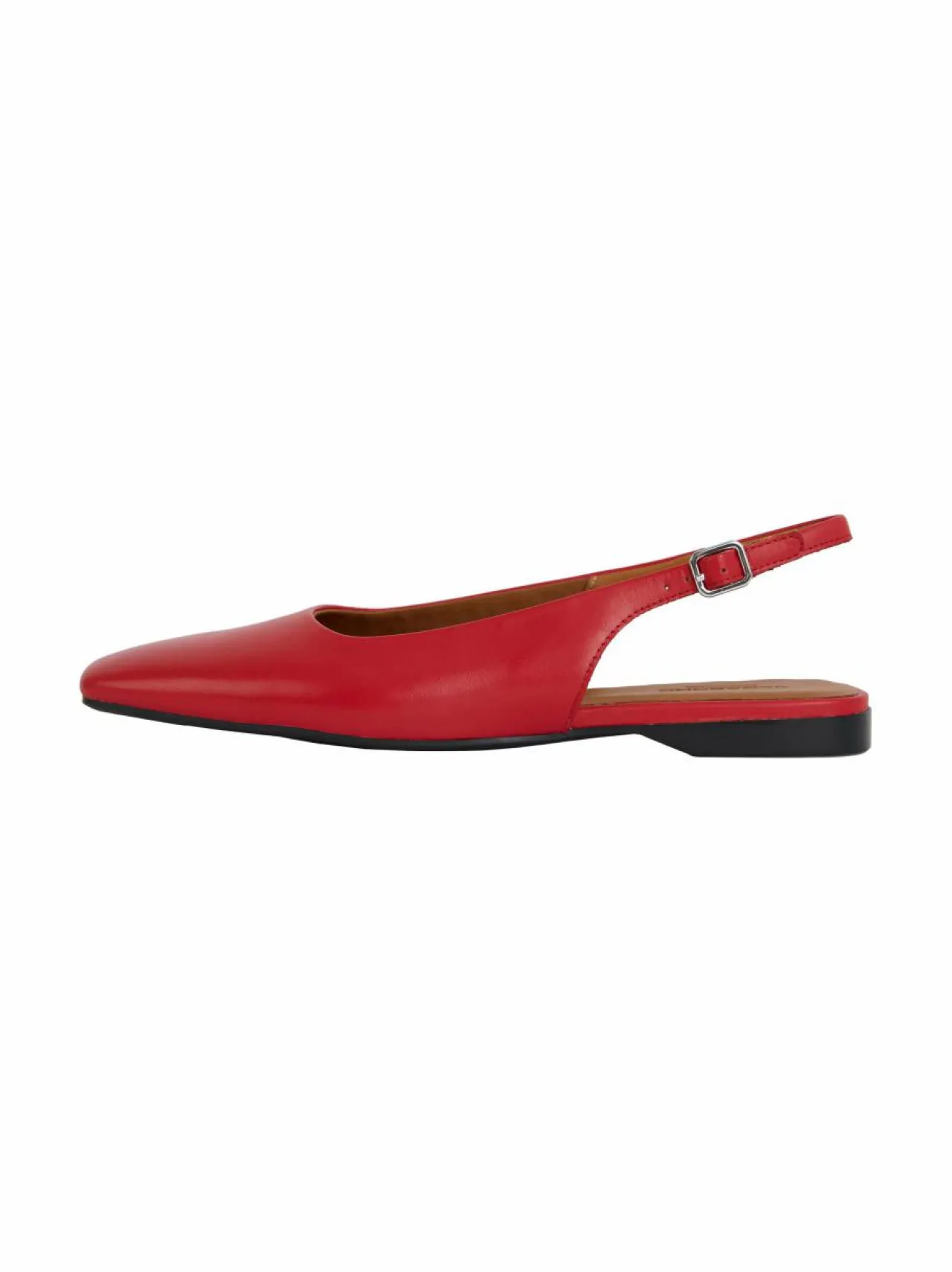 Avokkaat & Korkokengät<Vagabond Delia-nahkaballerinat 48 BRIGHT RED