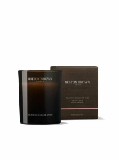 Tuoksupakkaukset<Molton Brown Delicious Rhubarb & Rose Luxury Candle -tuoksukynttilä