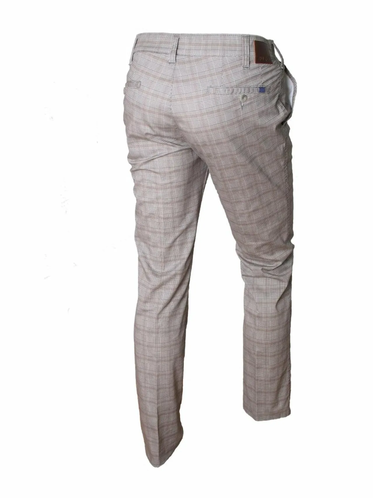 Housut<Buzo Denes Check -housut 26 BEIGE