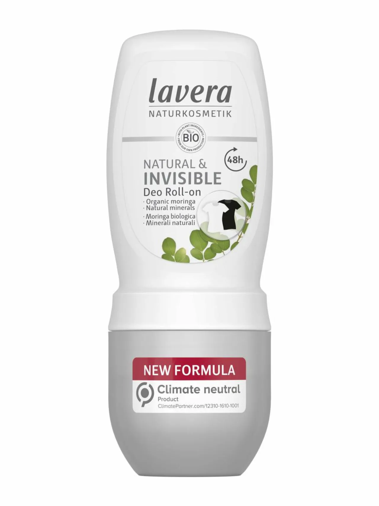 Vartalonhoito|Vartalonhoito<Lavera Deo Roll-On Natural & Invisible deodorantti 50 ml