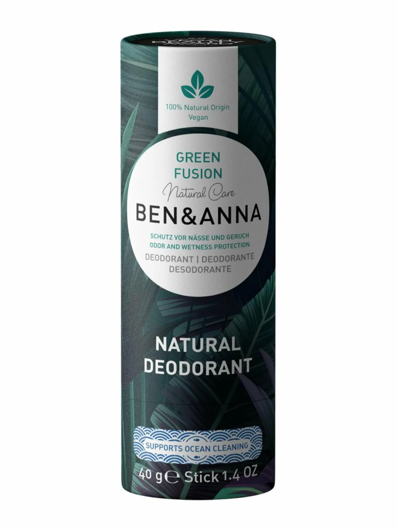 Vartalonhoito|Vartalonhoito<Ben & Anna Deodorant Stick Green Fusion -deodorantti 40 g WHITE
