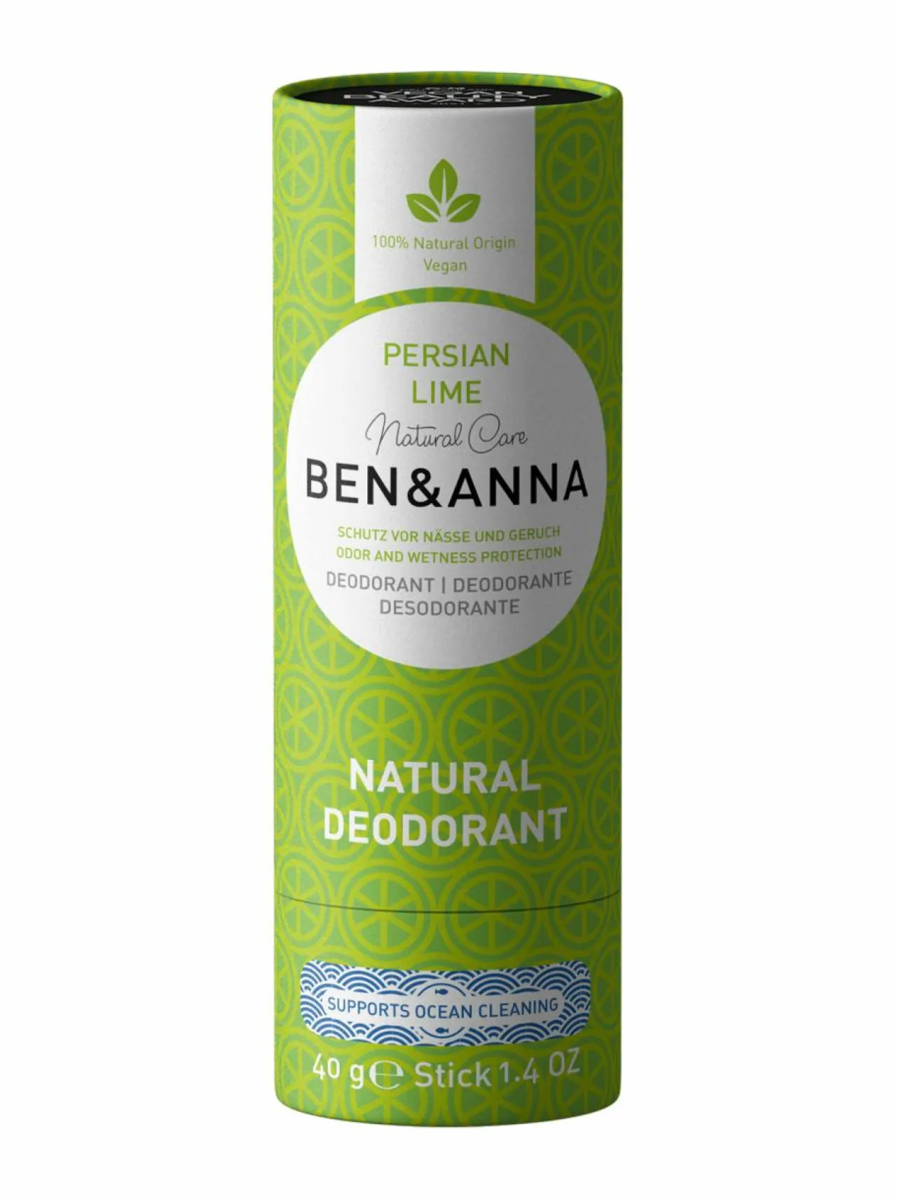 Ben & Anna Deodorant Stick Persian Lime -deodorantti 40 g^ Vartalonhoito