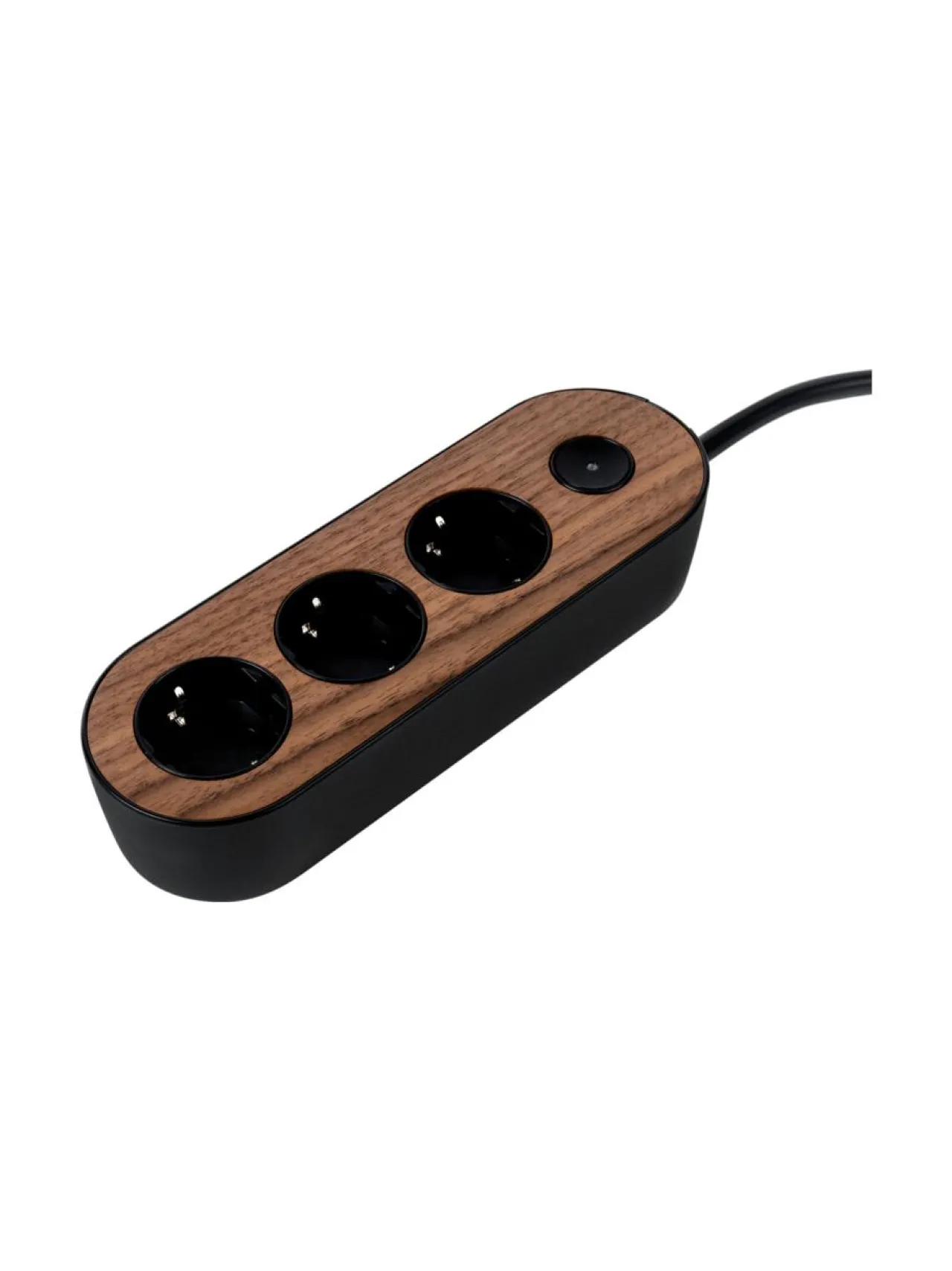 Turvatuotteet<MyNolla Design Jatkojohto, 2m - Pähkinä BLACK