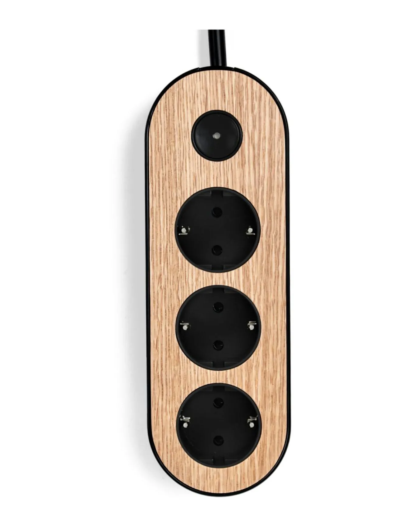 Turvatuotteet<MyNolla Design Jatkojohto, 2m - Tammi BLACK