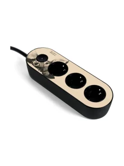 Turvatuotteet<MyNolla Design Jatkojohto, 2m - Teemu Järvi (Hurmaava Peura) BLACK