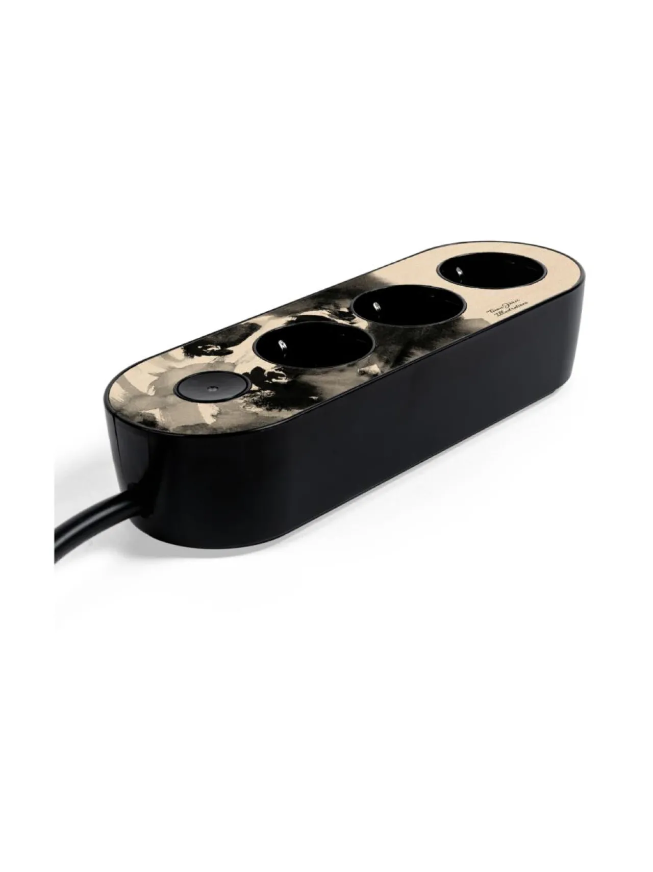 Turvatuotteet<MyNolla Design Jatkojohto, 2m - Teemu Järvi (Salaperäinen karhu) BLACK