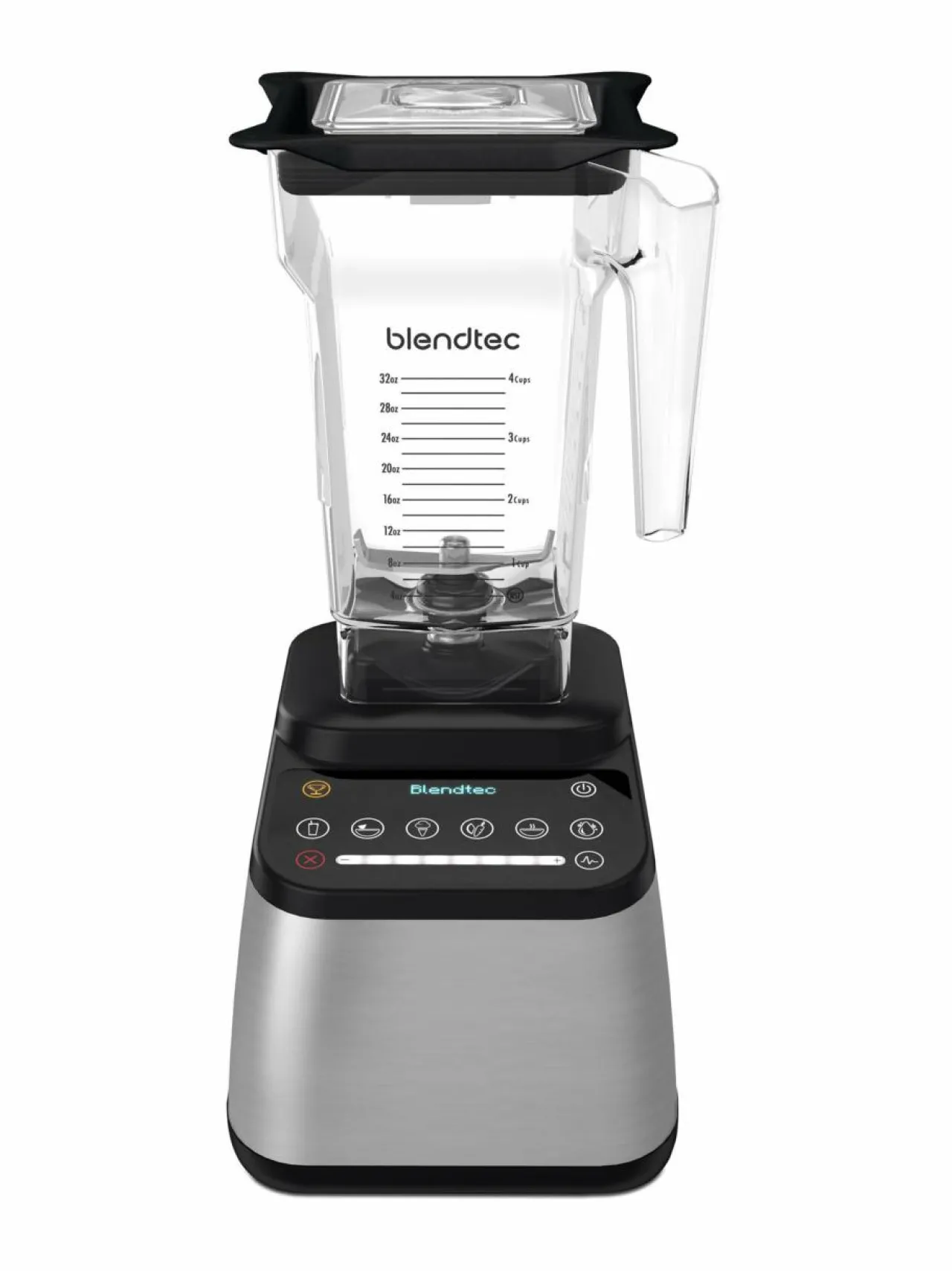 Vatkaimet & Sekoittimet<Blendtec Designer 725 -tehosekoitin TERÄS/MUSTA