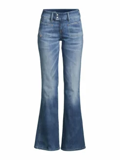 Farkut<Diesel D-Hush Bootcut -farkut 01 MEDIUM BLUE