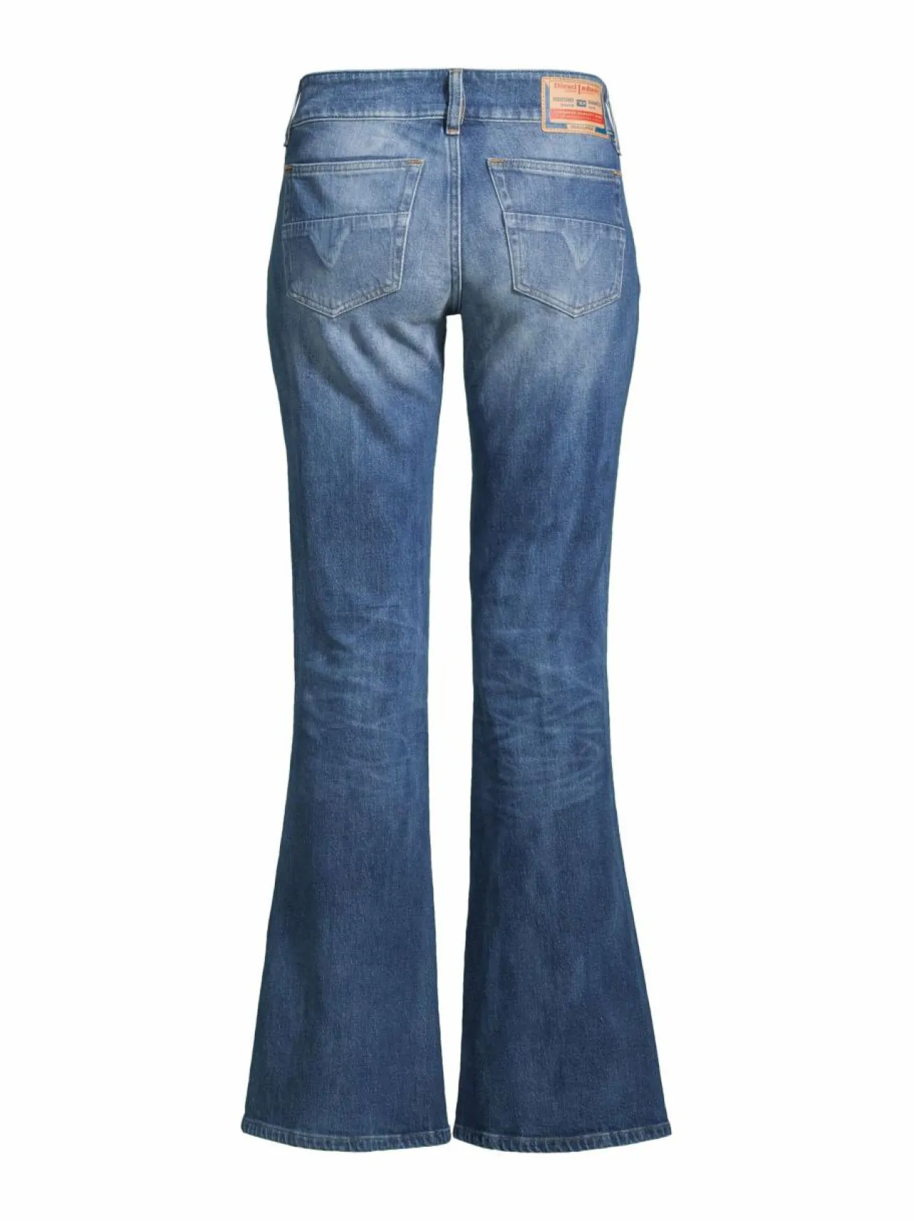 Farkut<Diesel D-Hush Bootcut -farkut 01 MEDIUM BLUE