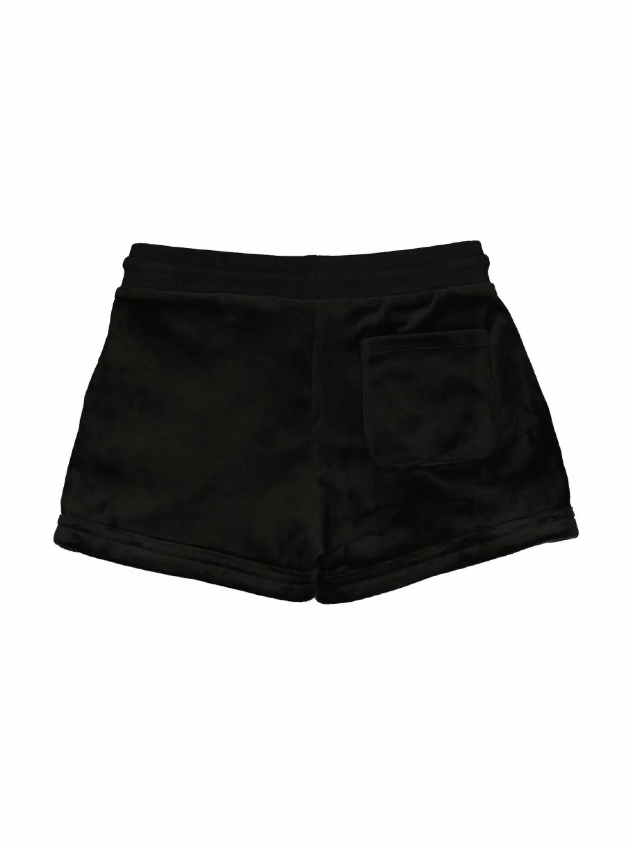 JUICY COUTURE Diamante Fold Up -samettishortsit^ Shortsit