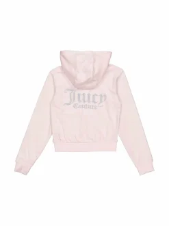 JUICY COUTURE Diamante Zip -hupparitakki^ Colleget & Hupparit