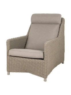 Puutarhakalusteet & Pehmusteet<Cane-Line Diamond- highback tuoli TAUPE