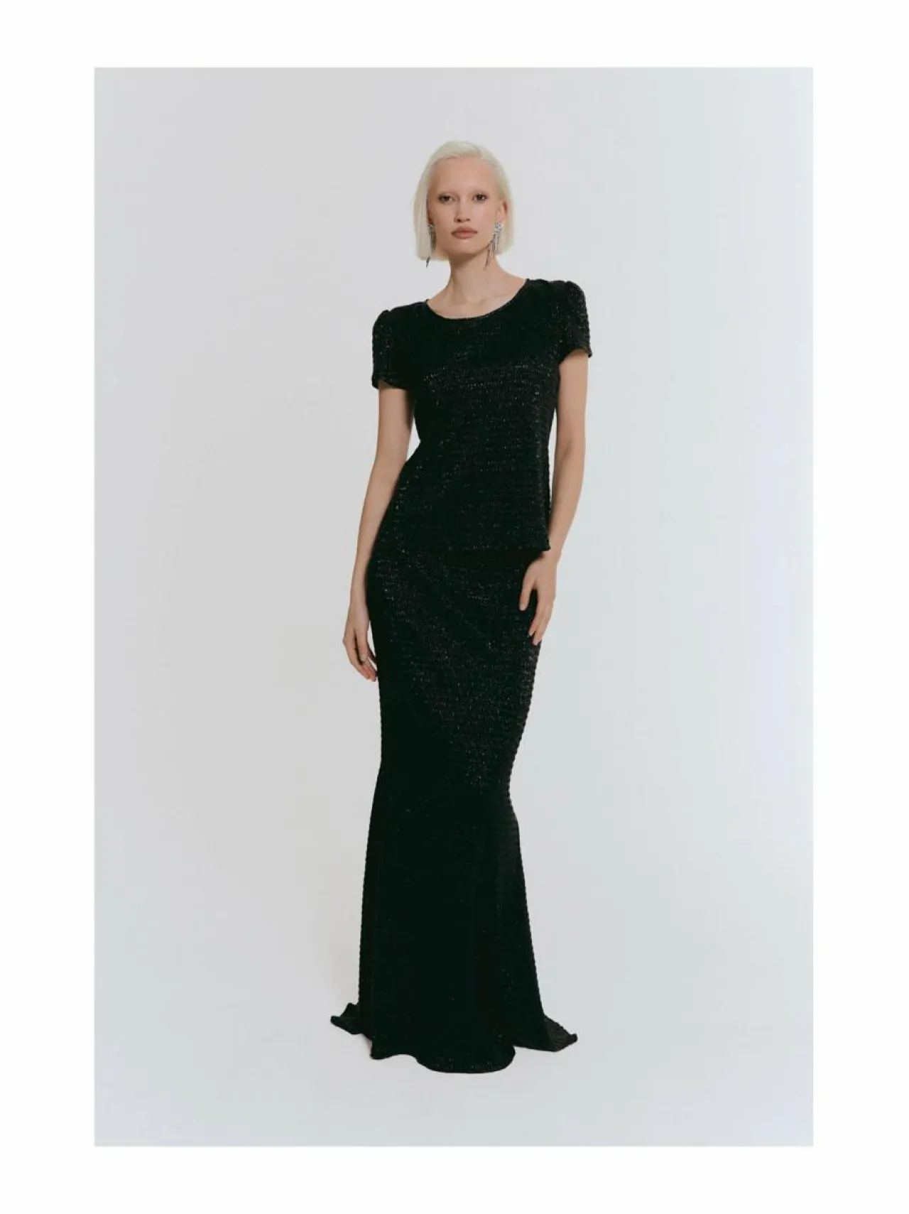 Hameet<Ida Sjöstedt Diane-maksihame BLACK SHINE