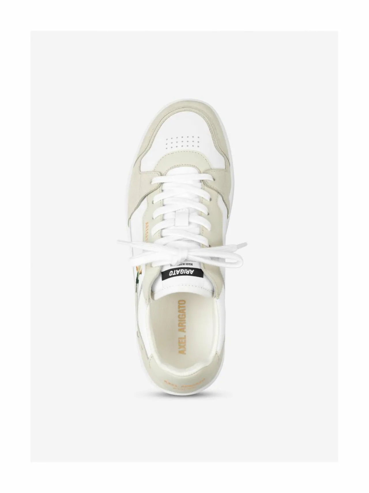 Urheilujalkineet|Tennarit & Sneakerit<AXEL ARIGATO Dice Lo Bee Bird -nahkasneakerit WHITE/OFF WHITE