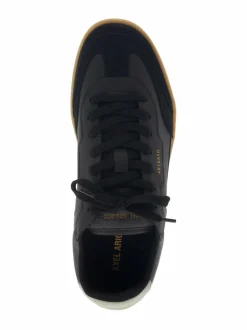 Urheilujalkineet|Tennarit & Sneakerit<AXEL ARIGATO Dice T-Toe -nahkasneakerit BLACK/GUM