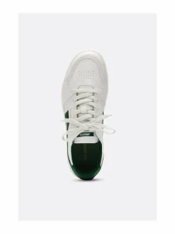 Urheilujalkineet|Tennarit & Sneakerit<AXEL ARIGATO Dice-A-nahkasneakerit WHITE /GREEN