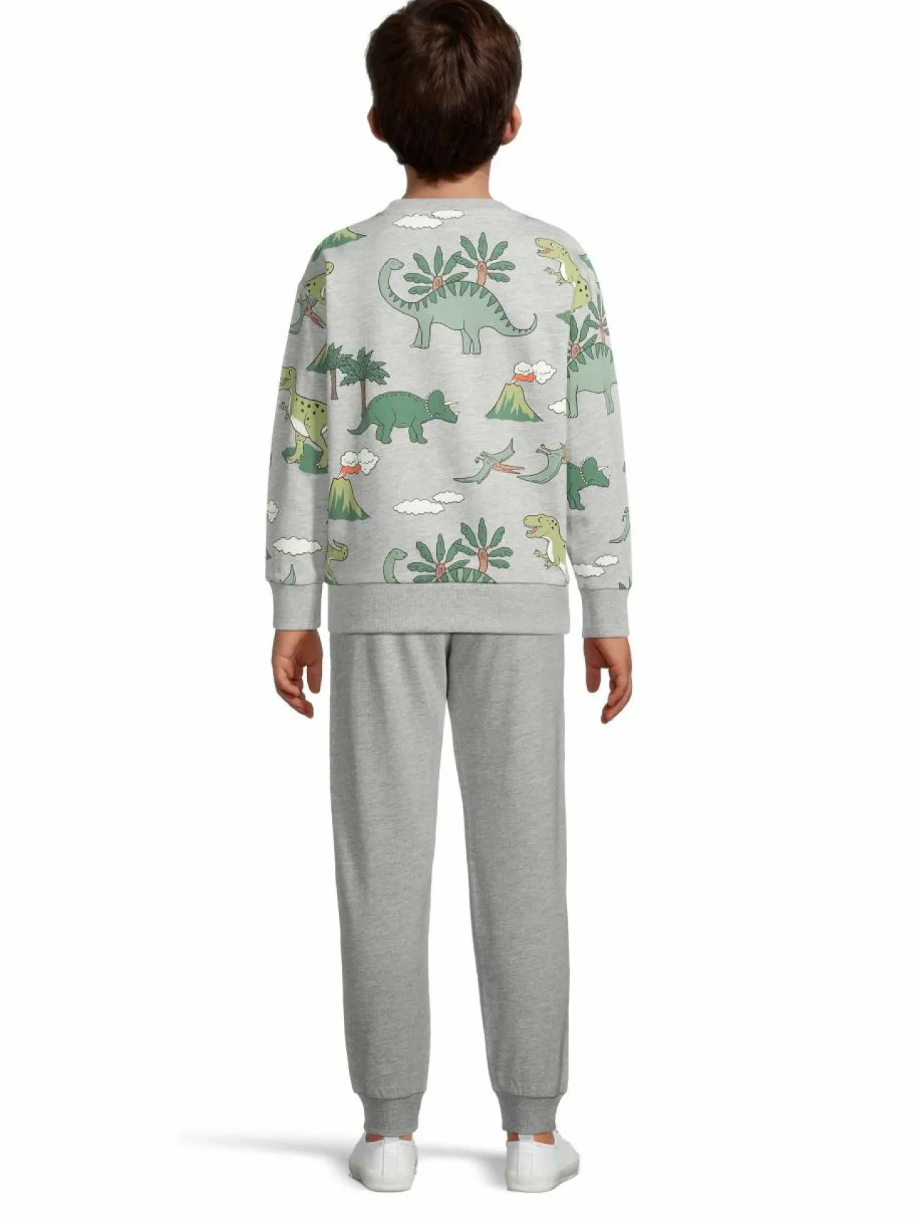 Colleget & Hupparit<Lindex Dino-collegepaita 7692 GREY MELANGE