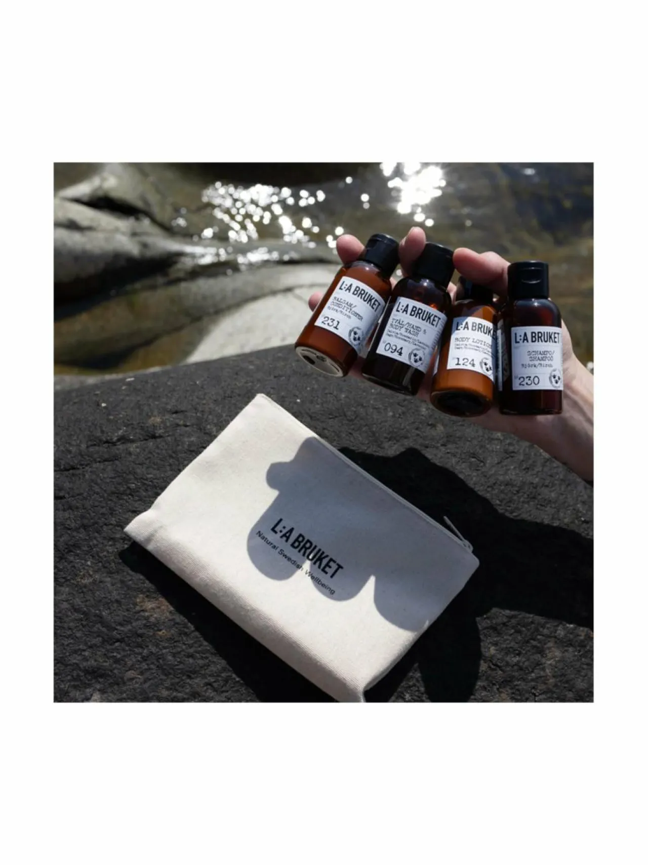 L:A Bruket Discovery Kit -ihonhoitopakkaus^ Vartalonhoito