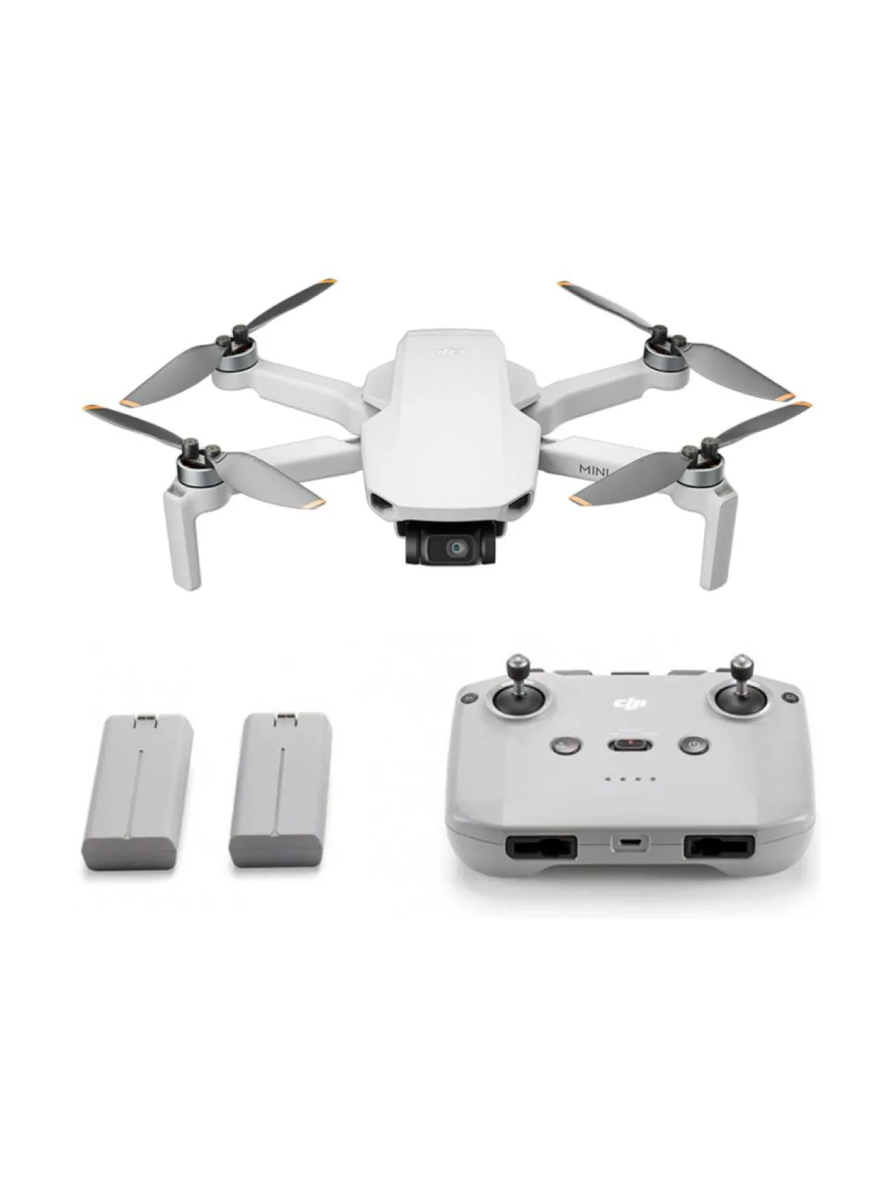 Kamerat<DJI Mini 4K Fly More Combo -drone varustepaketilla