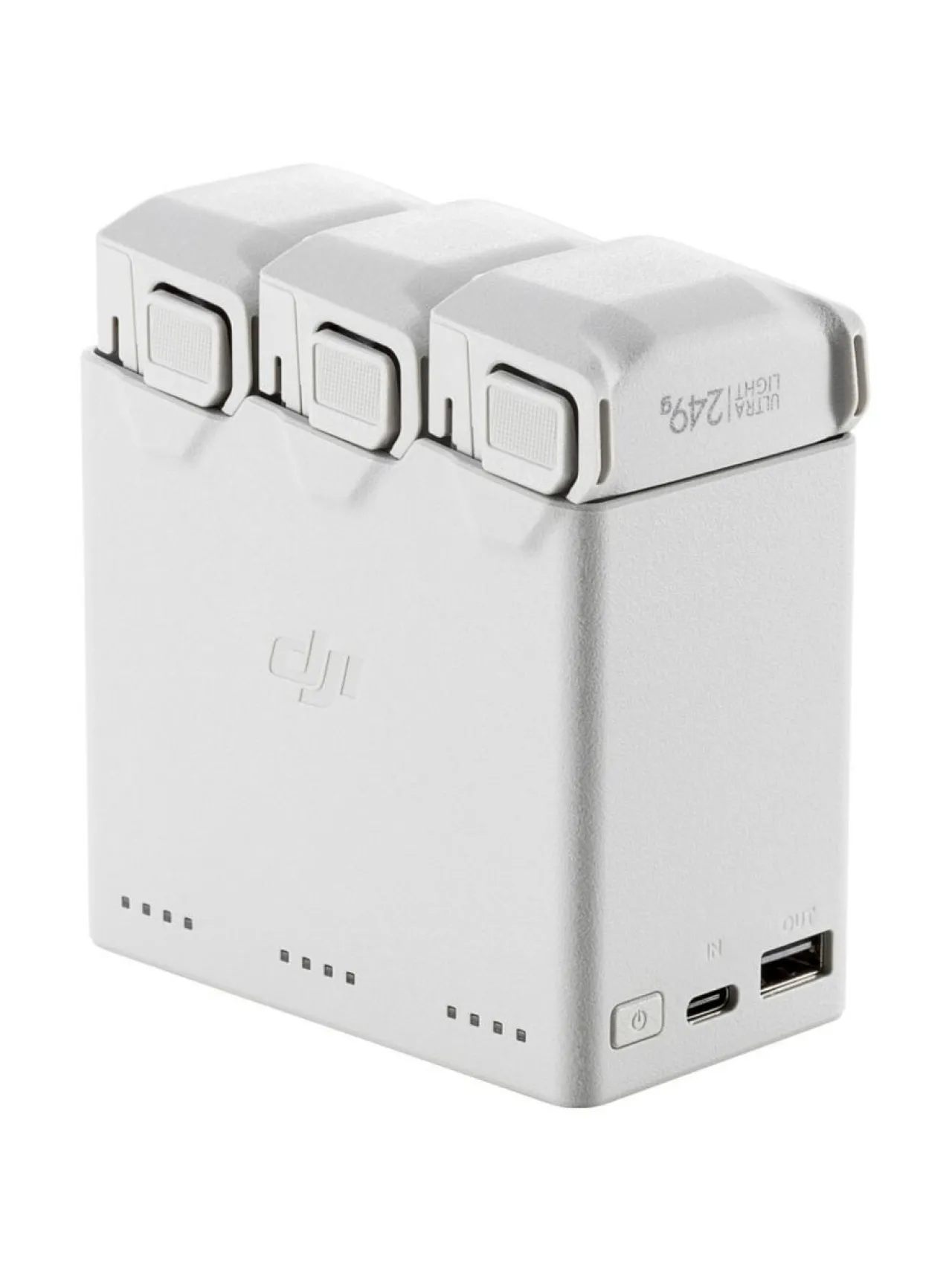 Kamerat<DJI Two-Way Charging Hub -lataustelakka ( Mini 4 Pro ja Mini 3 sarja)