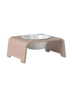 dogBar ® Single korotettu ruokakuppi - Vanha roosa^ Ruokakupit Ja -Tarvikkeet