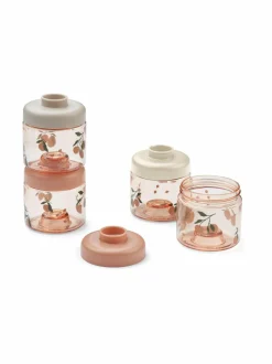Lasten Ruokailu<Liewood Dominique Baby -ruokarasiat 4 kpl 1232 PEACH / SEA SHELL