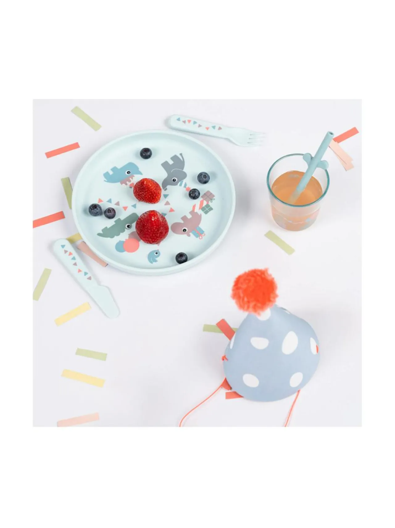 Lasten Ruokailu<Done by Deer Foodie Dinner set